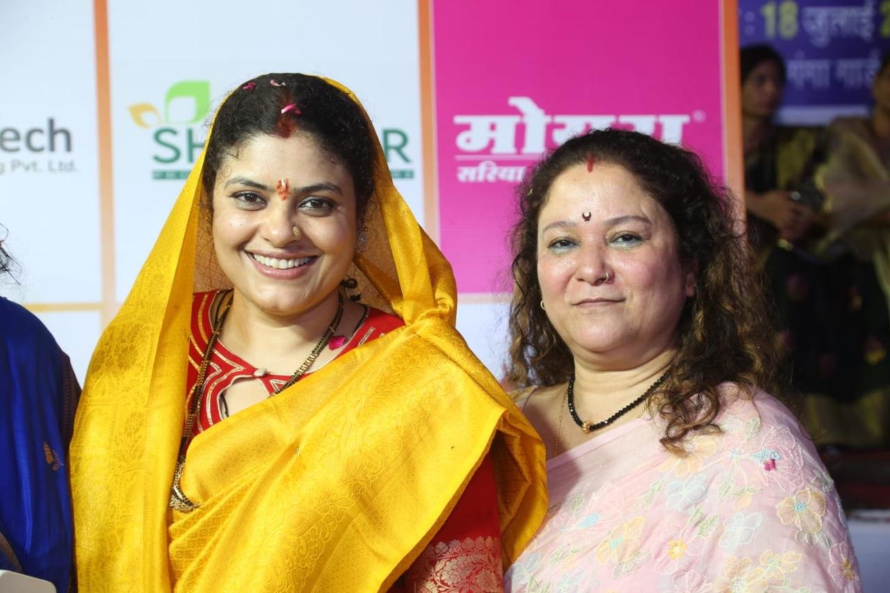 Guests of honour at a Shiv Karmsthali event